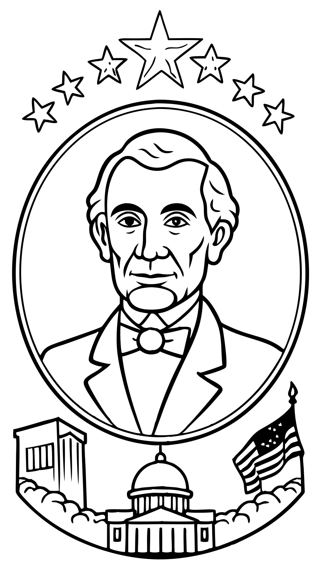 presidents day coloring pages